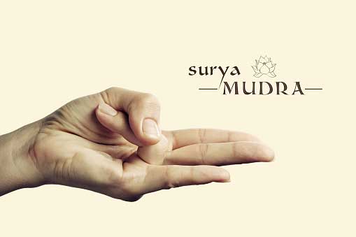  surya mudra hands=